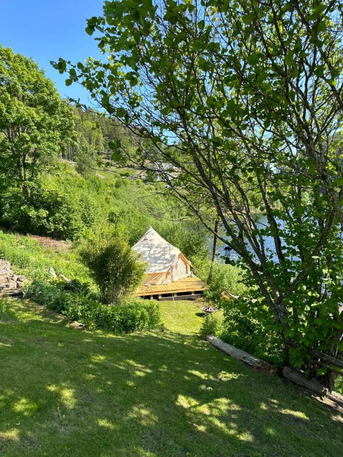 Glamping On Idyllic Lake, Paddle Boards & Rowboat Porsgrunn Exterior photo